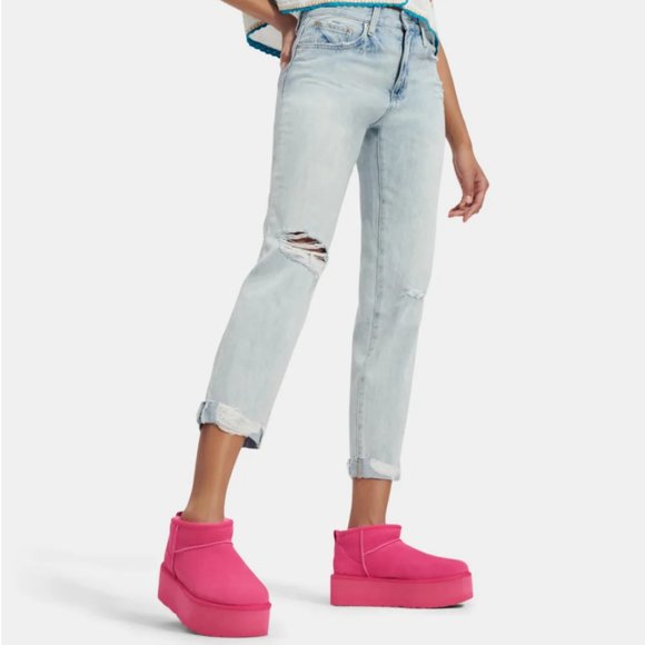 Classic Mini Platform BLACK unisex size 8 women 7 men - Picture 6 of 13